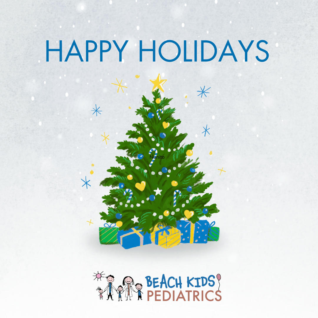 Happy holidays from beach kids pediatrics